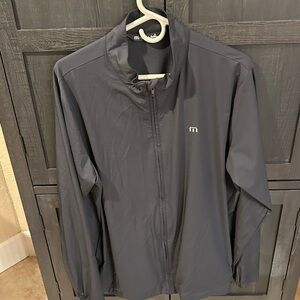 Travis Mathew Charcoal Windbreaker Jacket